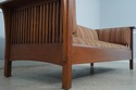 74982: STICKLEY Mission Cherry Prairie Settee Sofa