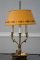 LF75071: Toleware 3 Light Bouillotte Table Or Desk
