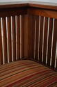 74982: STICKLEY Mission Cherry Prairie Settee Sofa