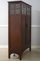 75158: STICKLEY Harvey Ellis Arts & Crafts Oak 2 D