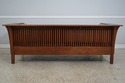 74982: STICKLEY Mission Cherry Prairie Settee Sofa