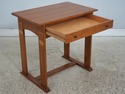 75147: STICKLEY Harvey Ellis Inlay Oak Writing Des