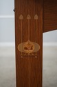 75147: STICKLEY Harvey Ellis Inlay Oak Writing Des