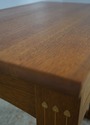 75147: STICKLEY Harvey Ellis Inlay Oak Writing Des