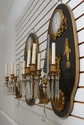 F75050: Pair Vintage French Neoclassical Bronze Mo