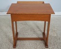 75147: STICKLEY Harvey Ellis Inlay Oak Writing Des
