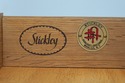 75147: STICKLEY Harvey Ellis Inlay Oak Writing Des