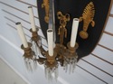 F75050: Pair Vintage French Neoclassical Bronze Mo