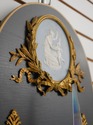 F75050: Pair Vintage French Neoclassical Bronze Mo