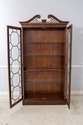 70168: HENREDON Mahogany 2 Door Display Curio Cabi