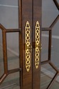 70168: HENREDON Mahogany 2 Door Display Curio Cabi