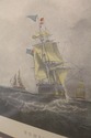 F57184EC: Vintage Tall Ship Engraving Homeward Bou