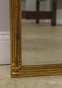 57036EC: Italian Design Gold Gilt Decorated Mirror