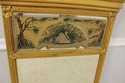 57036EC: Italian Design Gold Gilt Decorated Mirror