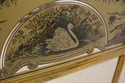 57036EC: Italian Design Gold Gilt Decorated Mirror