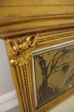 57036EC: Italian Design Gold Gilt Decorated Mirror