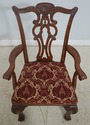 L65831EC: Set of 6 ETHAN ALLEN Chippendale Mahogan