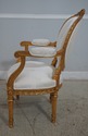 L65767: Pair French Louis XV Gold Gilt Finish Carv