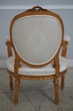 L65767: Pair French Louis XV Gold Gilt Finish Carv