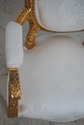 L65767: Pair French Louis XV Gold Gilt Finish Carv