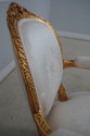 L65767: Pair French Louis XV Gold Gilt Finish Carv