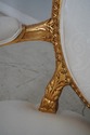 L65767: Pair French Louis XV Gold Gilt Finish Carv