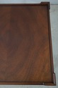 65637EC: BAKER Chippendale Mahogany 1 Drawer Lamp 