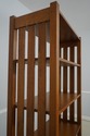 65837EC: STICKLEY Mission Arts & Crafts Oak Bookca