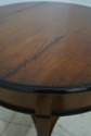 65727EC: Pair French Round 1 Drawer Lamp Tables