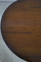 65727EC: Pair French Round 1 Drawer Lamp Tables