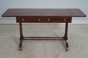 L65743EC: HEKMAN Yew Wood Drop Leaf Sofa Table