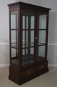 65715EC: ETHAN ALLEN Modern Design Mahogany Displa