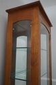 65838EC: STICKLEY Mission Oak 1 Door Curio Display