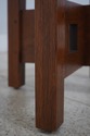 65704: STICKLEY Mission Oak Copper Top End Table	