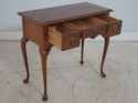 65741EC: BAKER George III Walnut Lowboy Table