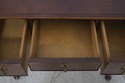 65741EC: BAKER George III Walnut Lowboy Table