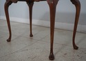 65741EC: BAKER George III Walnut Lowboy Table