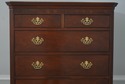 65688EC: BAKER Chippendale Style Mahogany High Che