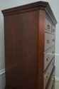 65688EC: BAKER Chippendale Style Mahogany High Che