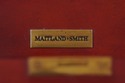 L70215: MAITLAND SMITH Red & Gold Chinoiserie Pain