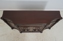 F70108: Vintage Regency Drop Front 3 Drawer 4 Door