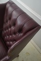 L70199: Pair Of HANCOCK & MOORE Tufted Leather Win