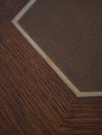 70197: STICKLEY Mission Oak Hexagon Tile Top Table
