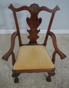 L61681EC: Set of 8 Bench Made Walnut Chippendale D