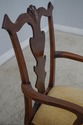 L61681EC: Set of 8 Bench Made Walnut Chippendale D