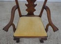 L61681EC: Set of 8 Bench Made Walnut Chippendale D