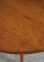 F75129: STICKLEY Cherry Pedestal Candle Table