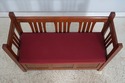 75122: STICKLEY Mission Oak Hall Storage Settee