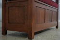 75122: STICKLEY Mission Oak Hall Storage Settee