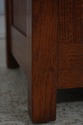 75122: STICKLEY Mission Oak Hall Storage Settee